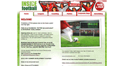 Desktop Screenshot of insidefootball.net